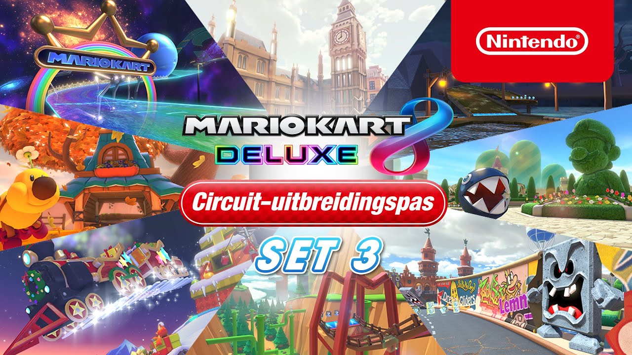 Set 3 de Mario Kart 8 Deluxe Circuit-uitbreidingspas arriveert 7 december! - YouTube