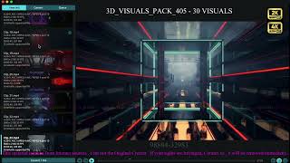 3D Visuals PACK 405 -  30 Visuals