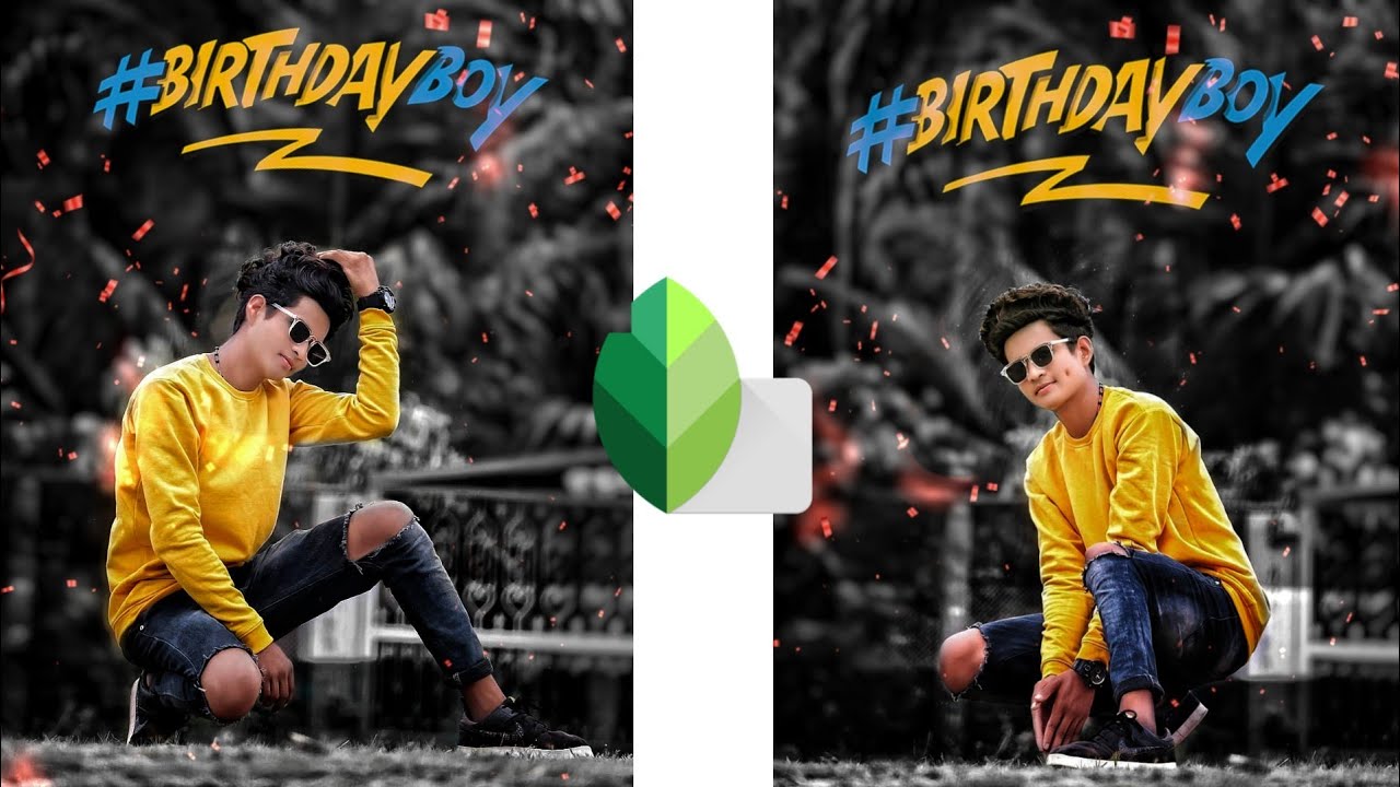 Tạo ảnh đẹp với snapseed background happy birthday dễ dàng và miễn phí