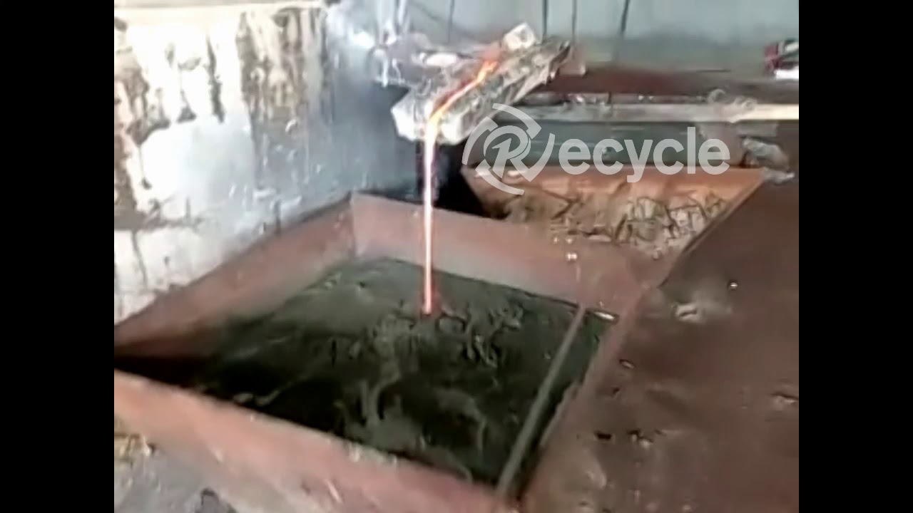 50mt/d Output Scrap Battery Lead Melting Cupola Furnace YouTube