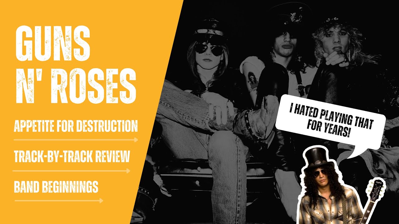 Why GUNS N' ROSES Debut Album was an Appetite for Success YouTube