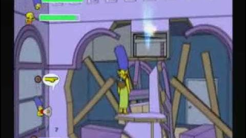 The Simpsons  Game-  Stage 5:The Mob Rules (part2)ps2