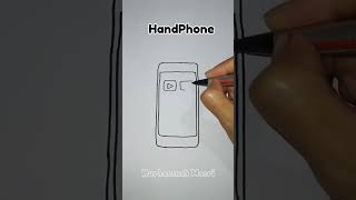 Cara Menggambar Handphone| Ide Cara Mudah Membuat Gambar Resimi