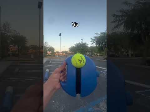 Playing tennis alone