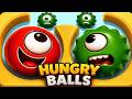 ( 🔴 15 ) HUNGRY BALLS GAMEPLAY. Last Ball Clutch 😳 You Won’t Believe This!