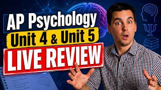 Celebrity AP Psychology Unit 4 & 5 Live Review! Profile