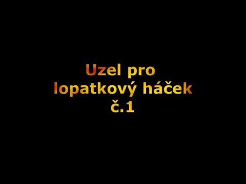 Video: Jak Uvázat Rovný Uzel