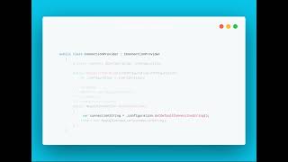 get a connection string like this #dotnet #csharp #sql
