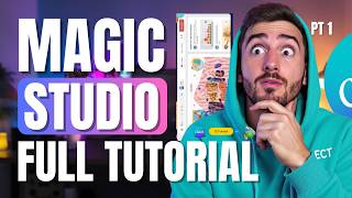 Canva Magic Studio AI Tutorial (FREE) Create Stunning Designs in Seconds!