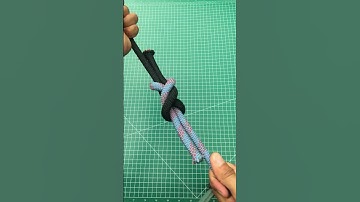 Rope Connection Knot, Knotting Method  #survivalknots #rockclimbingknot #knot