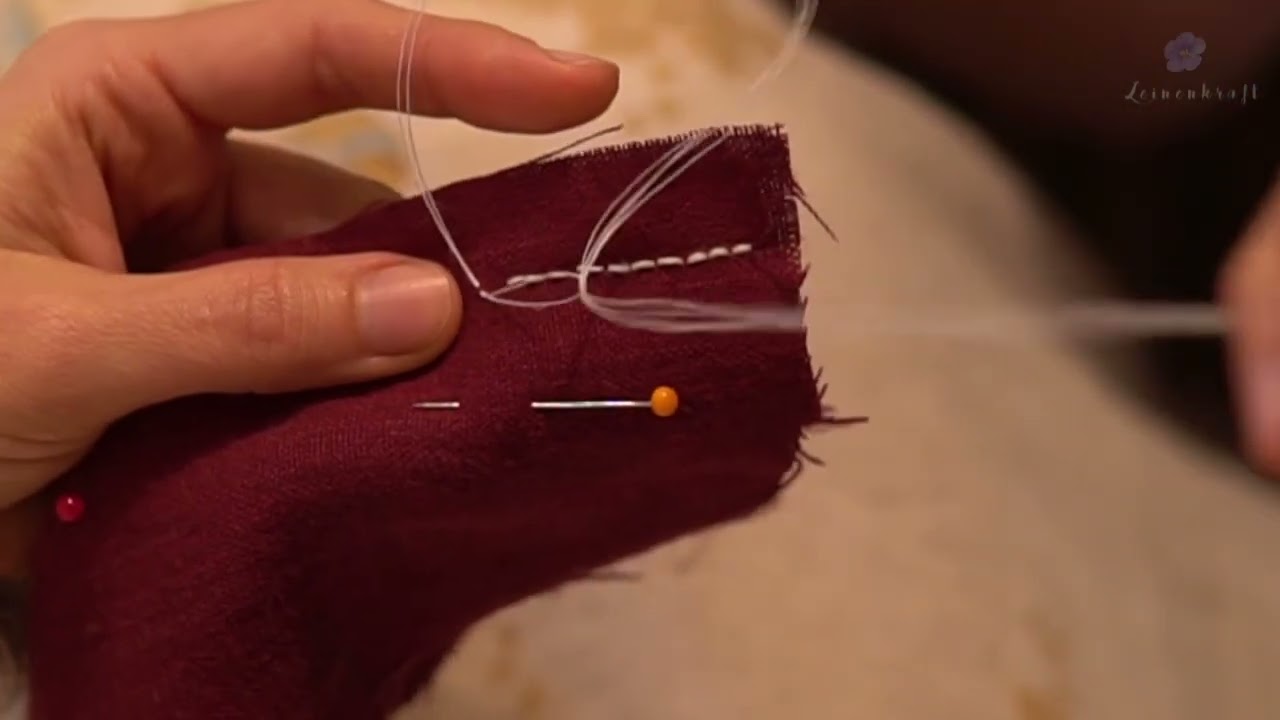 Leinenkraft: Nähte beim energetischen Nähen