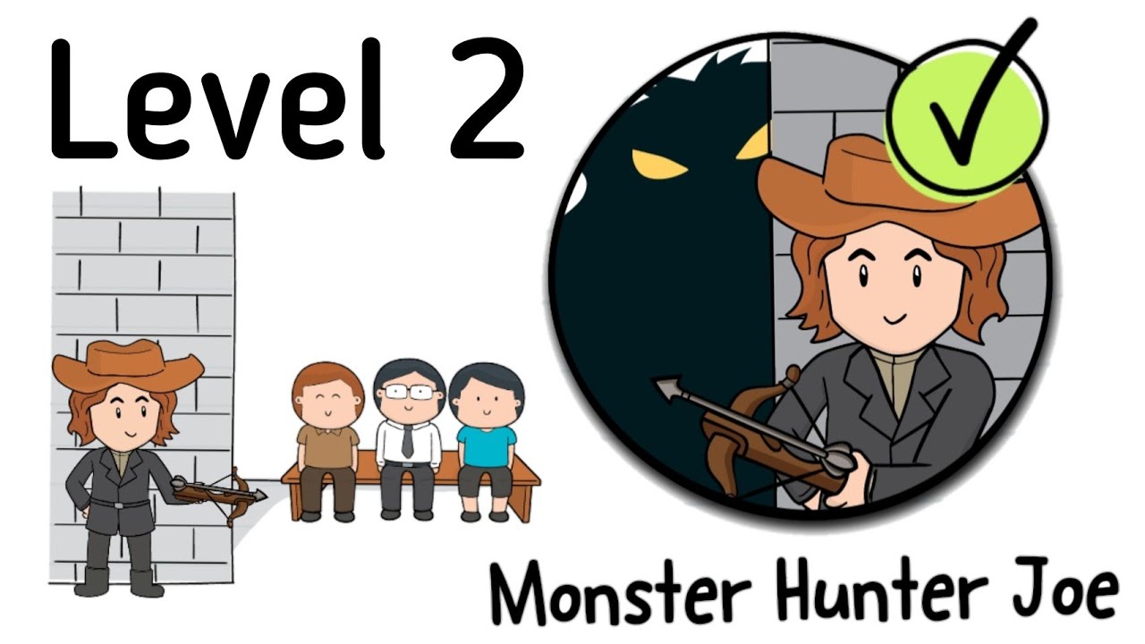 Brain Test 2: Tricky Stories - Monster Hunter Joe Level 2