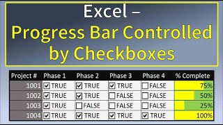 Excel Progress Bar Controlled by Checkboxes