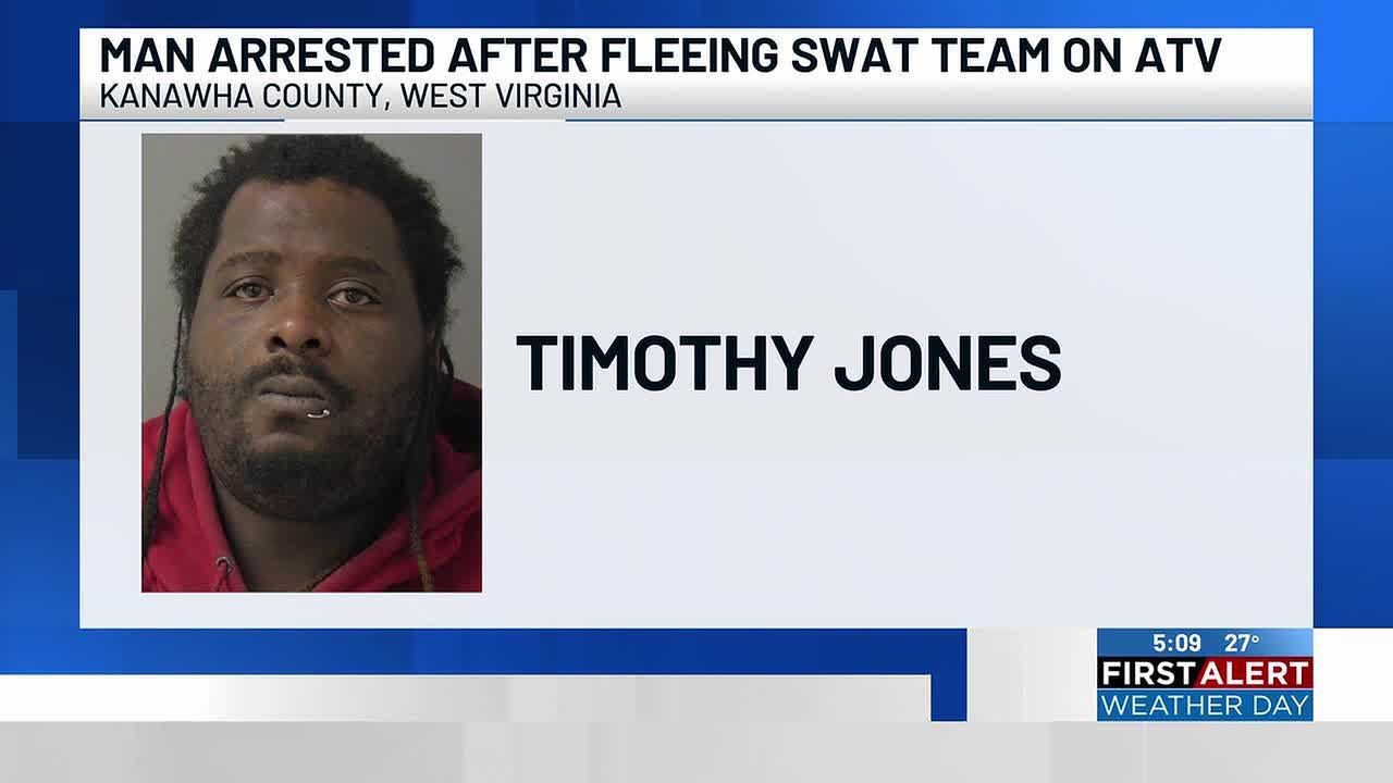 Man arrested after fleeing SWAT team on ATV - YouTube