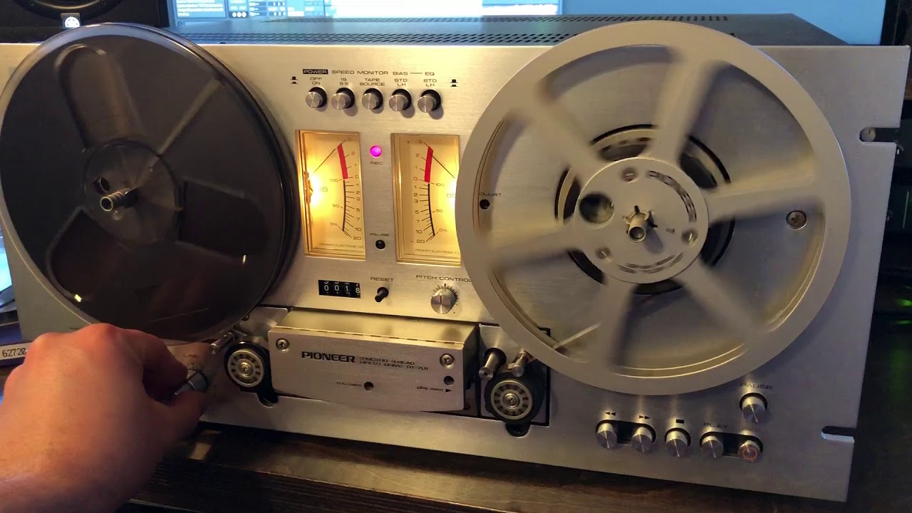 Pioneer RT-701 Analog Reel to Reel 2 Track 1/4 Tape Recorder 1980