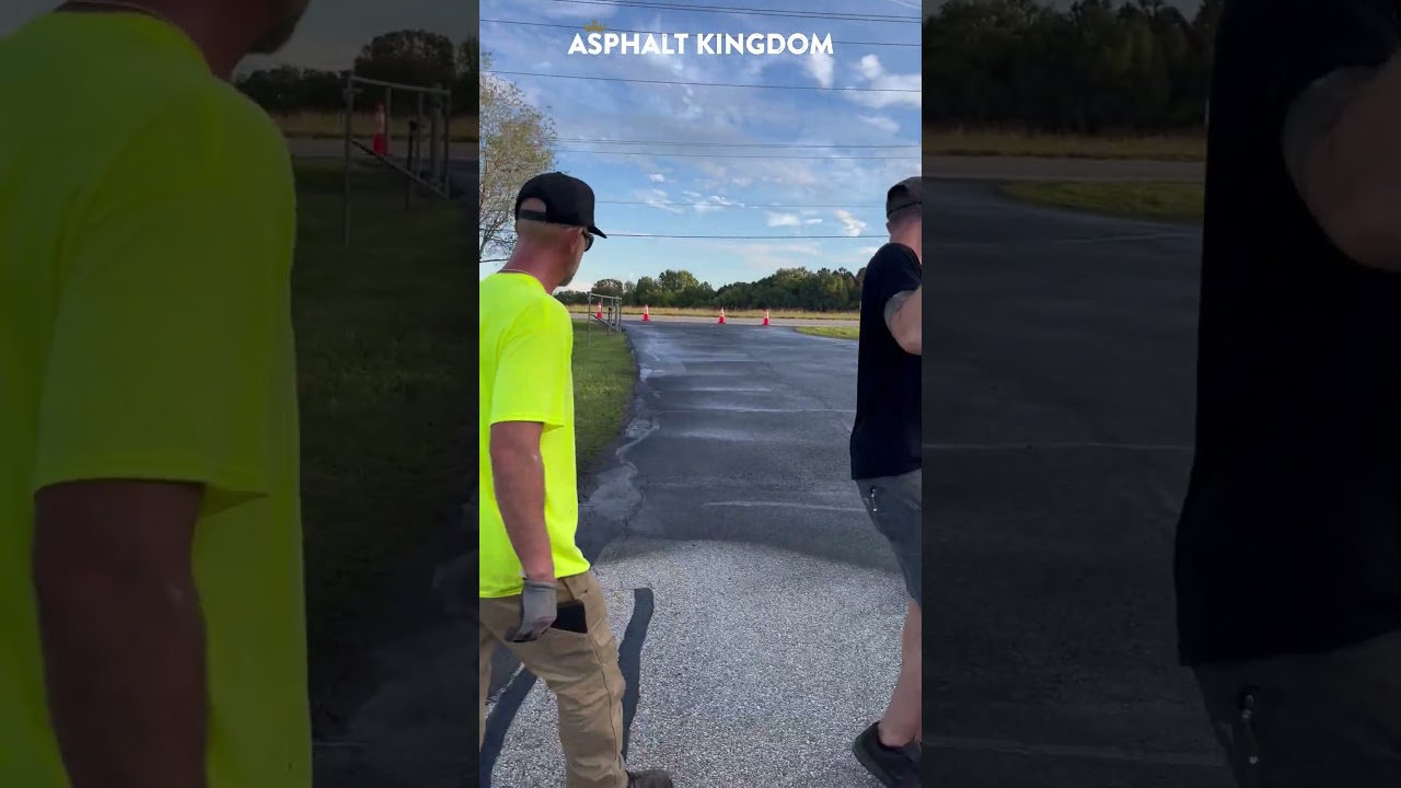 Sealcoating Asphalt for the First time 