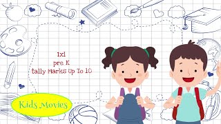 IXL Pre K tally marks up to 10