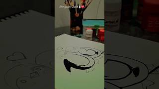 "Penguin love" ❤️ #creative #artoftheday #art #canva #lovebirds #dailyshorts #youtubeshorts #art