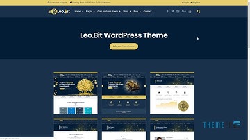 Leobit - Crypto Currency WordPress Theme