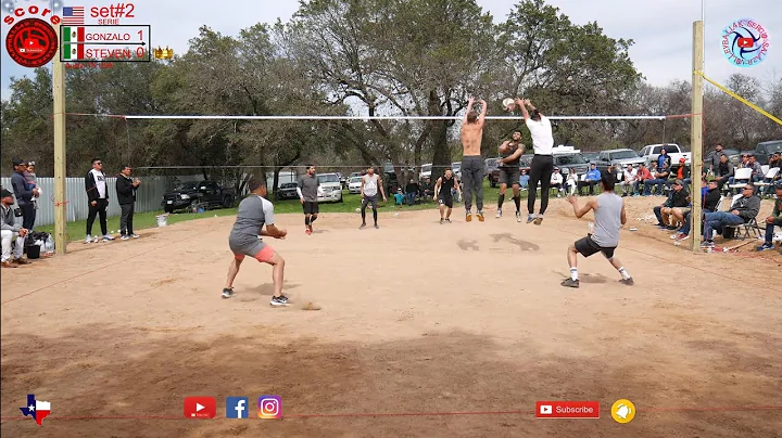 Volleyball  set#2 Gonzalo, Rojo, Galdino y Loreto ...