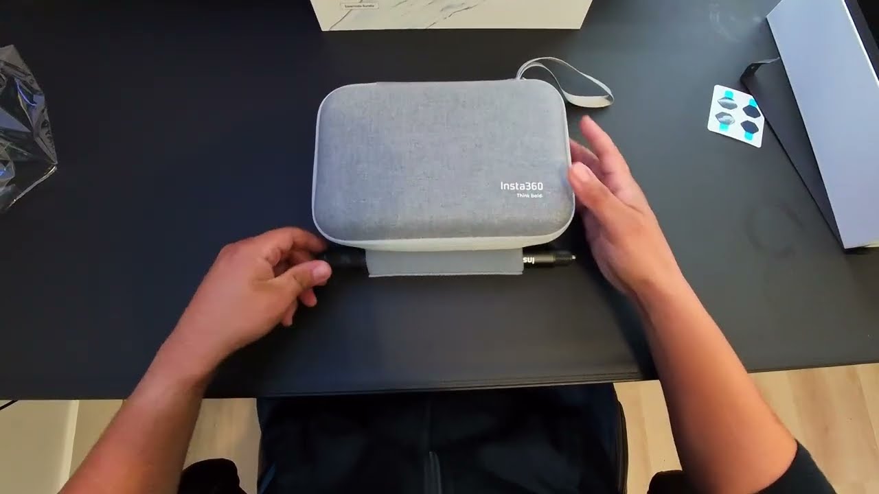 INSTA360 X5 ESSENTIALS BUNDLE UNBOXING