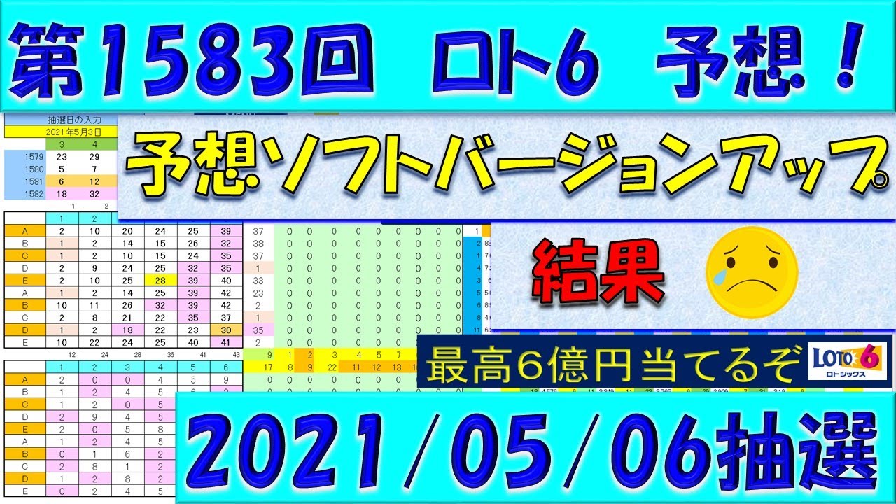 第15回 ロト6予想 21年５月6日抽選 オンラインカジノファーストガイド