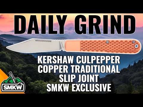 Kershaw Culpepper Copper Traditional Slip Joint SMKW Exclusive