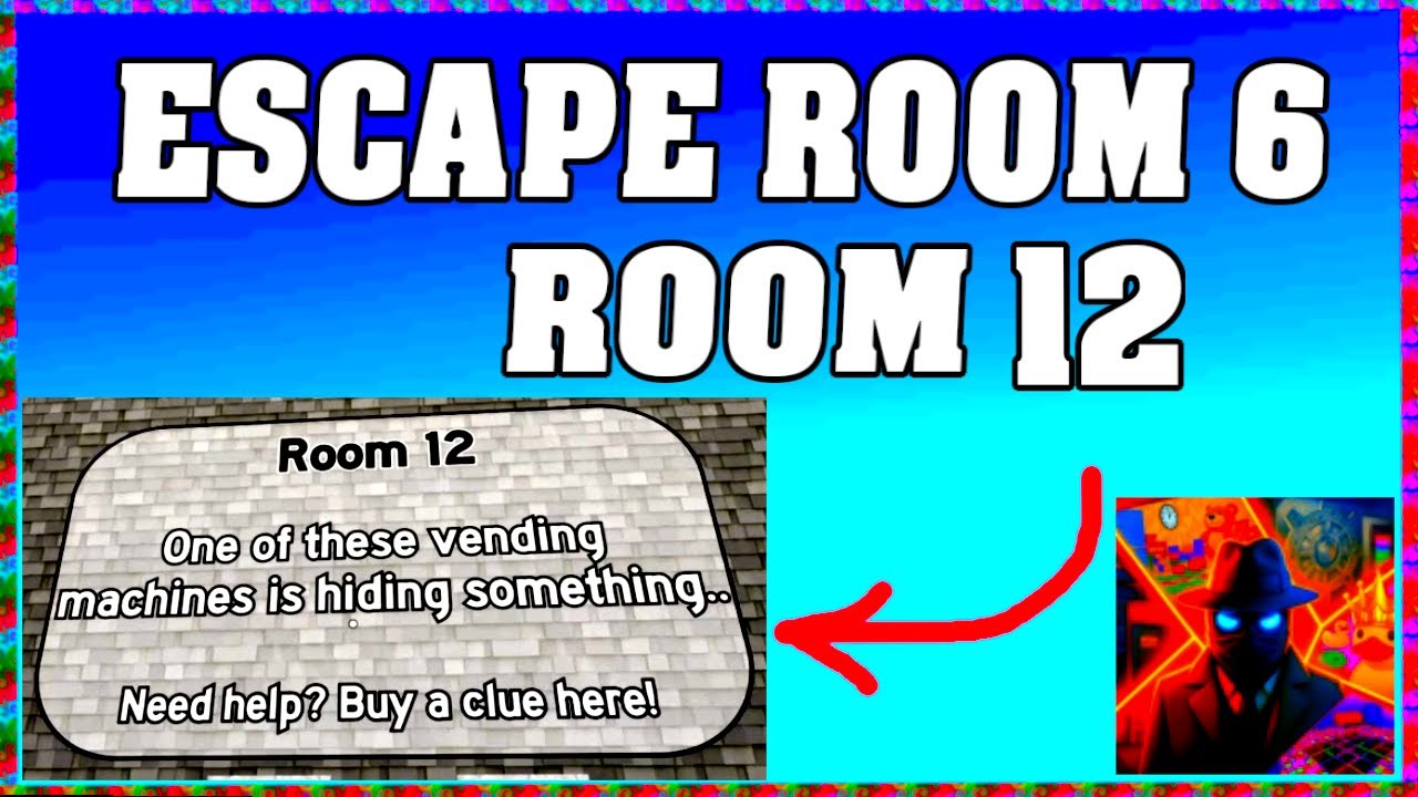 ROOM 12 ESCAPE ROOM 6 Walkthrough [by WreckItVerse] [English] [Roblox ...