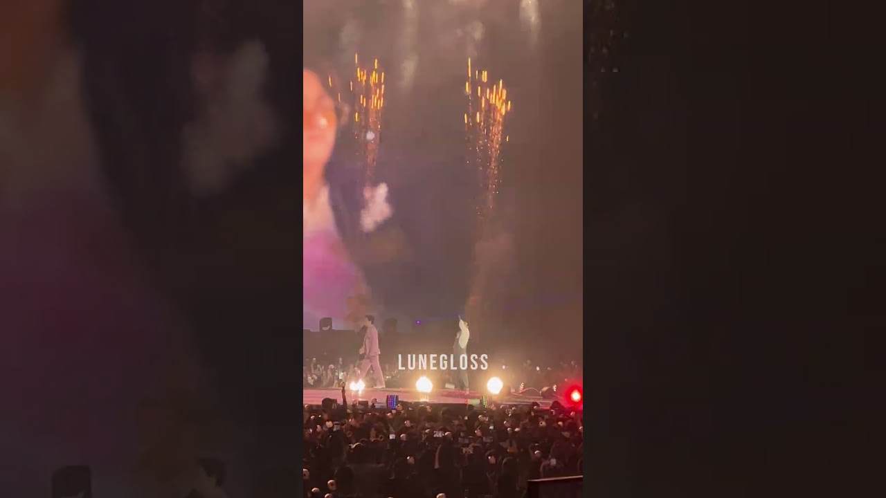 BTS Permission to Dance on Stage PTD LV Allegiant Stadium - So What ending 220415 방탄소년단