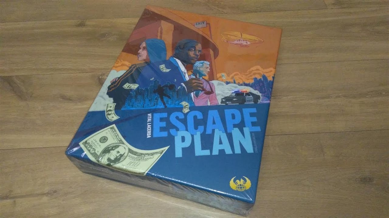 Escape Plan (План побега) Распаковка настольной игры / Escape Plan Board Game Unboxing YouTube