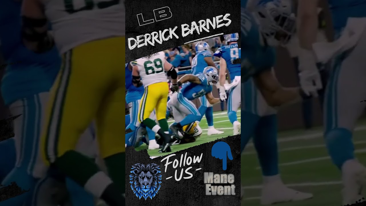 Derrick Barnes destroying AJ Dillon at the Goal Line