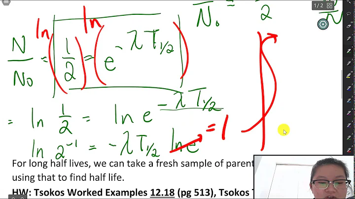 12.02 Exponential decay and half life example 2,3, and 4