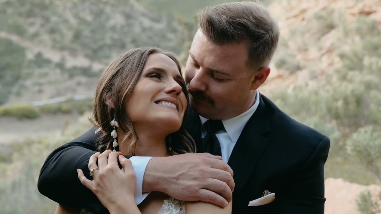 Louland Falls Wedding Day Near Salt Lake City | Nate + Jacquelyn Wedding Film