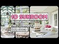 Sunroom Decor Ideas