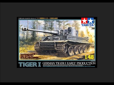 Tamiya 1/48 Tiger I Early Production Scale Model Review - YouTube
