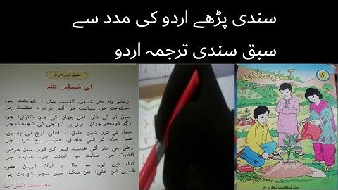 سندی کلاس 5 سبق 13|sindhi class 6 chapter 13|asan sindhi class 6 lecture     13 |sindhi grade 6