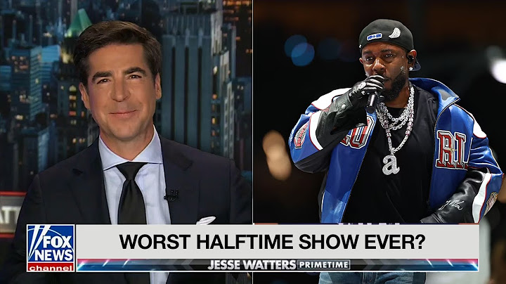 Guess Who Hated Kendrick Lamar's Super Bowl Halftime Performance? Fox News.