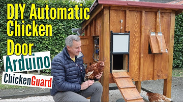 DIY Automatic Chicken Coop Door | Solar & Arduino