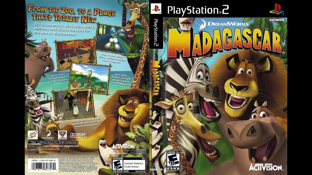 "Madagascar" juego de ps2 para ps3 (HEN/CFW). Subido por MEGA. YouTube