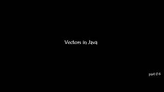 vector in java sinhala