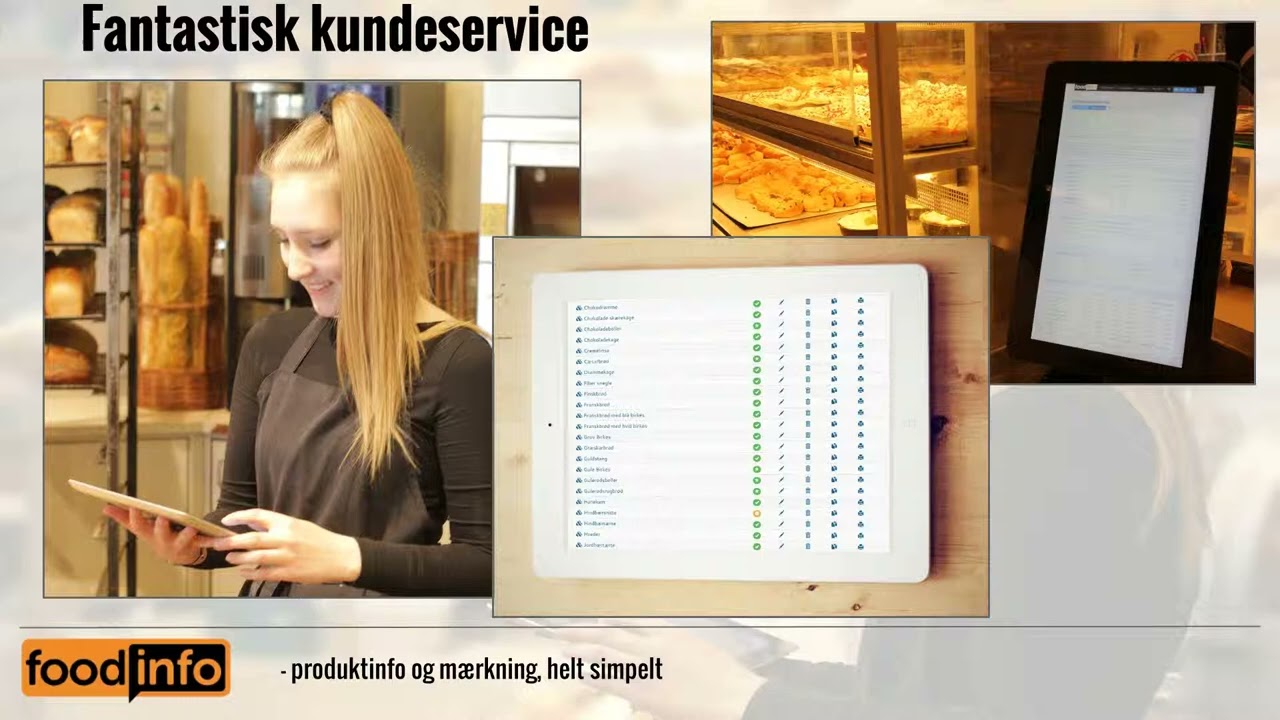 FoodInfo - en appetitvækker på 3 min