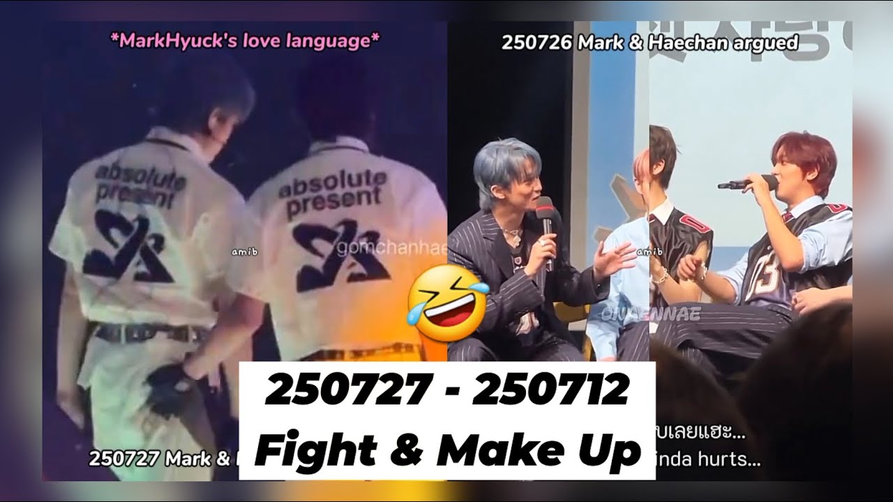 Mark & Haechan: Lovers or Fighters? 250727–250712 #markhyuck #맠동