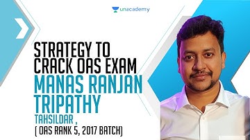 ଟପର୍ସ ଟକ୍ | OAS | Rank 5 | Strategy to crack OAS exam | Manas Ranjan Tripathy