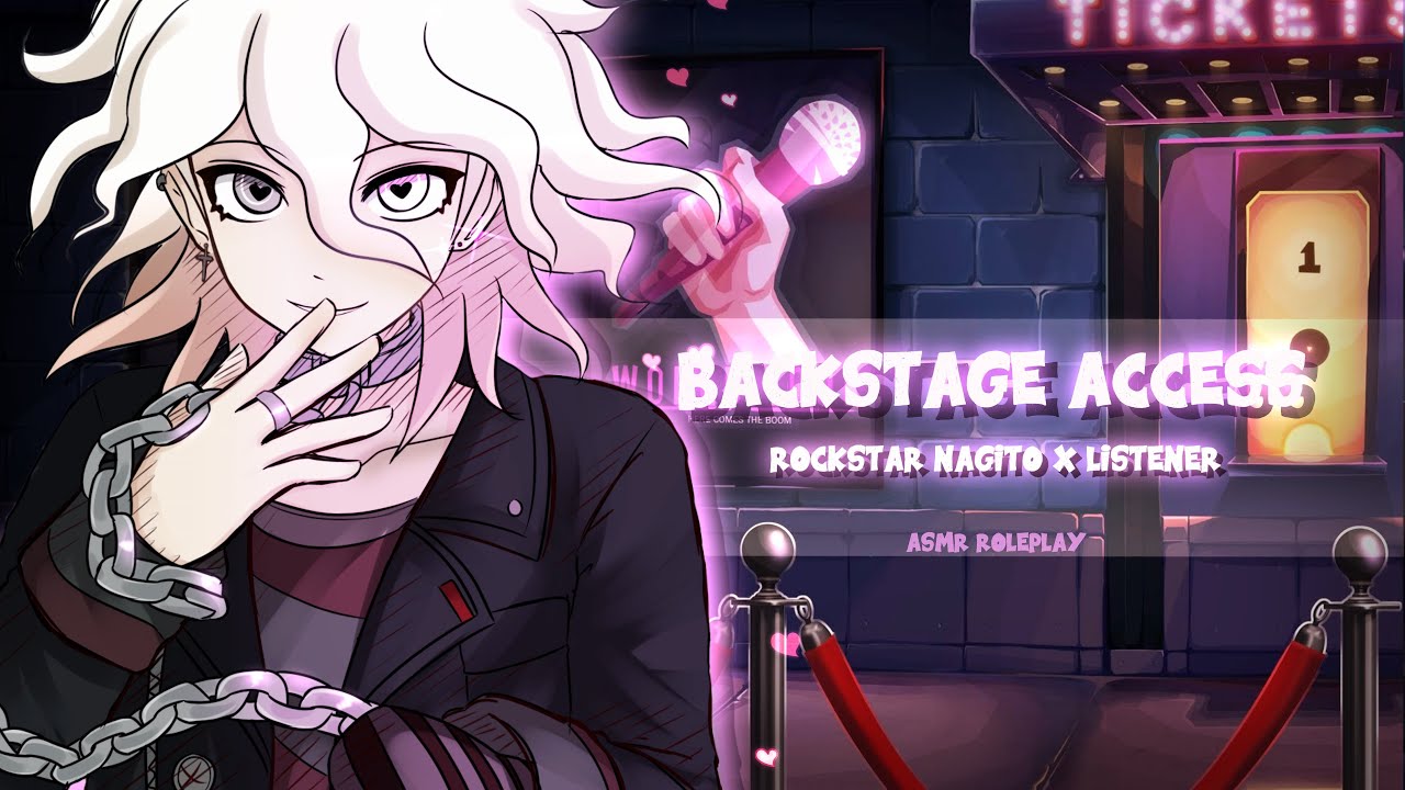 “Backstage Access” [] Rockstar Nagito x Listener ASMR M4A