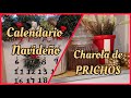 Calendario Navideño 🎄|| DIY Bandeja decorativa|| Manualidades Navideñas❄|| Hazlo tú mismo