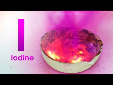 Iodine - THE MOST COLOURFUL ELEMENT ON EARTH!