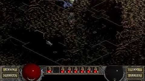 Diablo I: The Hell (Co-op Doom Playthrough) - Abyss Level 19 Part 2