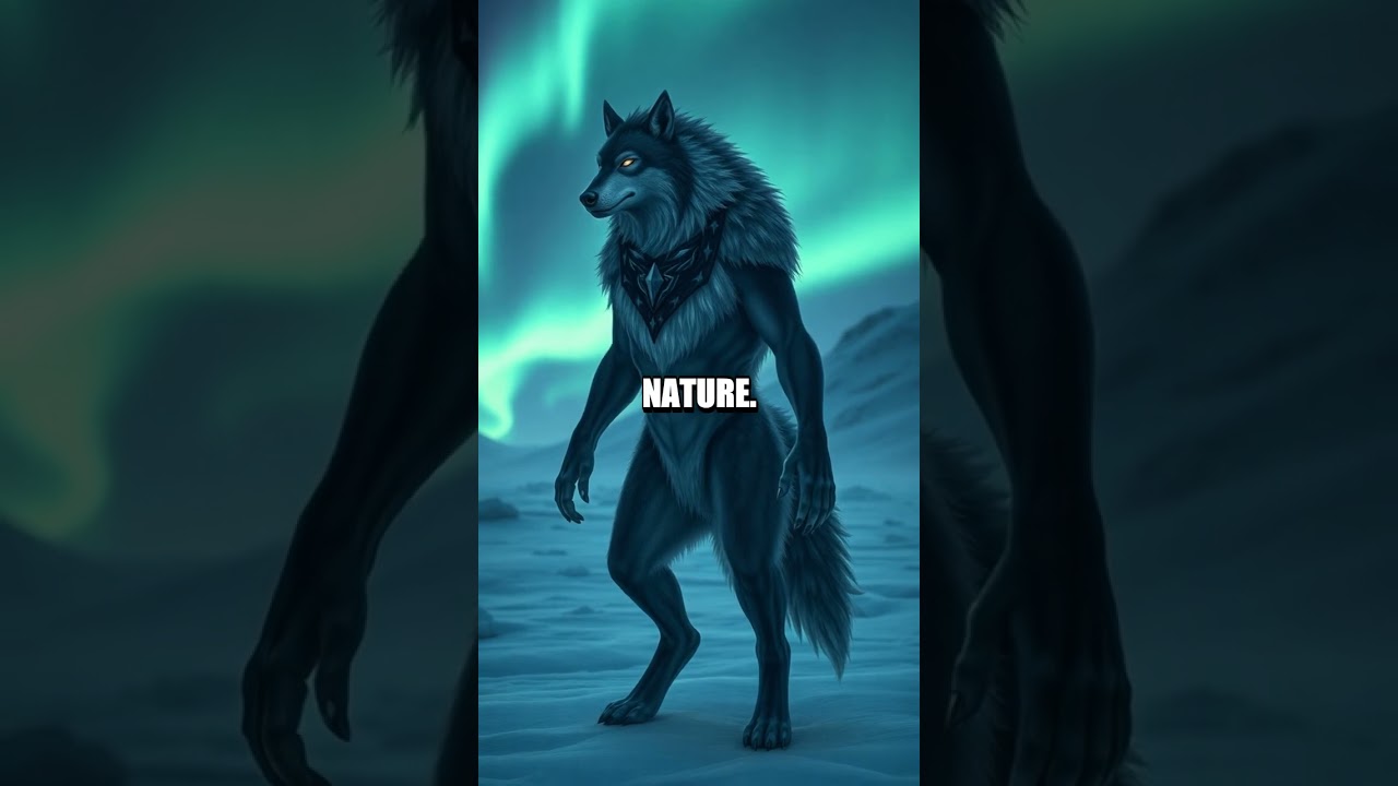 The Alluring Tale of the Adlet: Arctic Wolf-Human Hybrids