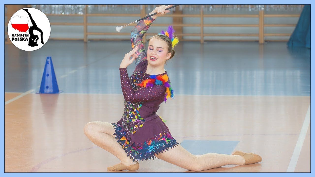 Solo baton Junior zaawansowane - Martyna Skomra  - Ilusion  - Czechodzice-Dziedzice 2024  | PL