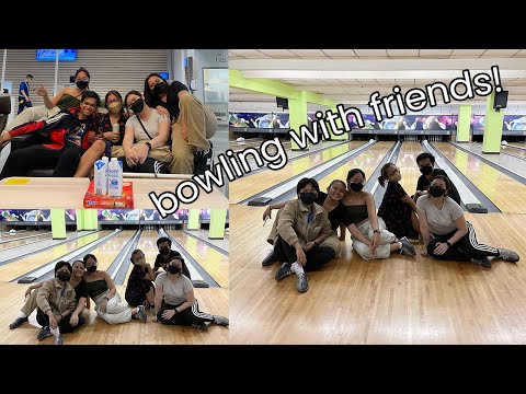 spending time with my college friends | Ikea dinner and bowling night!